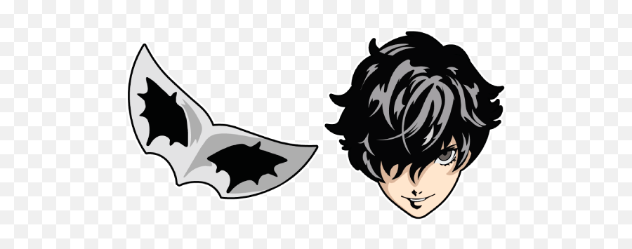 Persona 5 Joker Mask Cursor - Persona 5 Cursor Emoji,Persona 5 Png