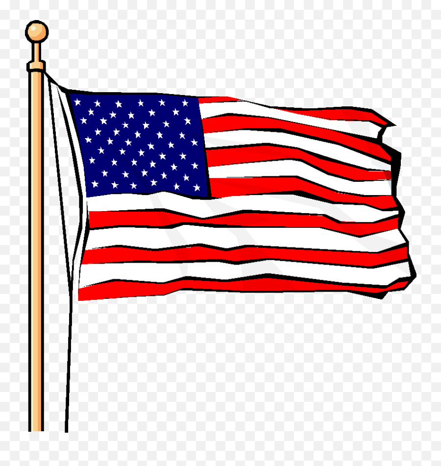 Free American Flag Free Images - Animation American Flag Animated Emoji,American Flag Clipart