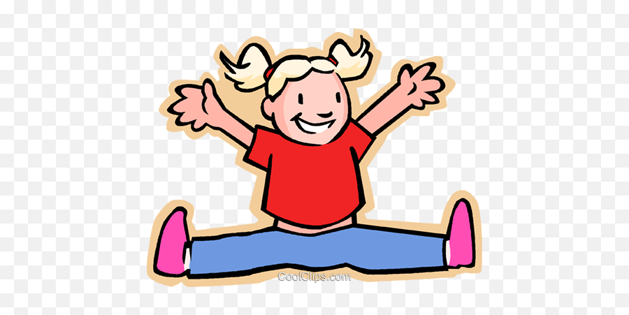 Download Little Girl Jumping For Joy - Joy Clipart Emoji,Joy Clipart