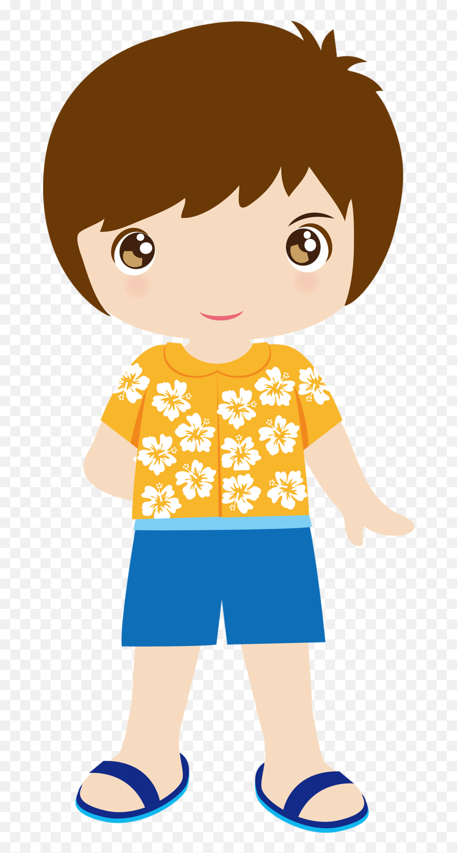 U2022u2022u203fu2040summeru203fu2040u2022u2022 - Hawaiian Boy Png Clipart Full Boneco Havaiano Desenho Emoji,Hawaiian Clipart
