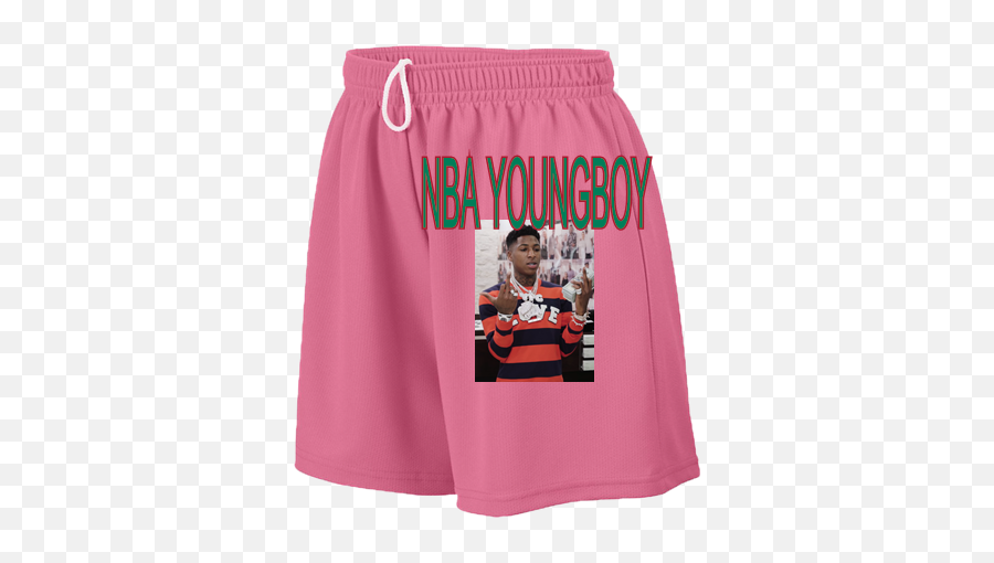 Nba Youngboy Womens Basketball Shorts - Nba Youngboy Basketball Shorts Emoji,Nba Youngboy Logo