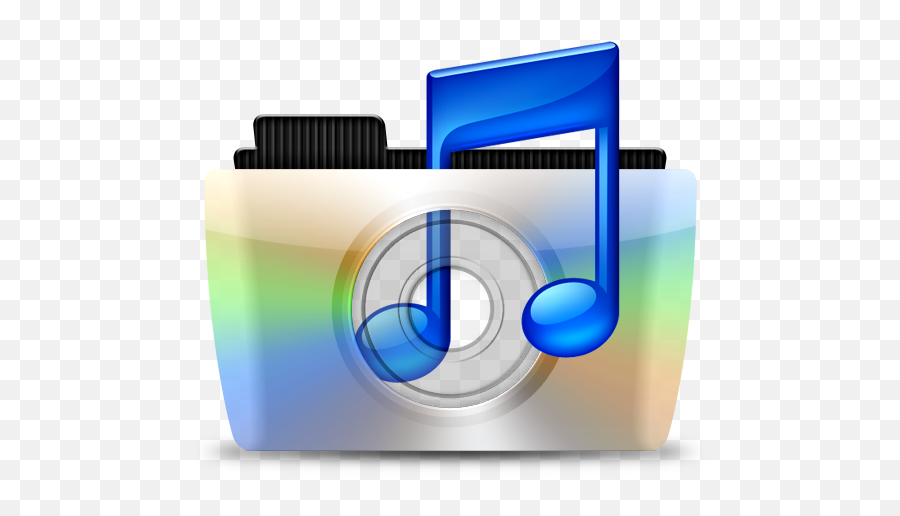 Itunes Music Icon Colorflow Icon Sets Icon Ninja - Folder Icon Music Folder Emoji,Music Icon Png