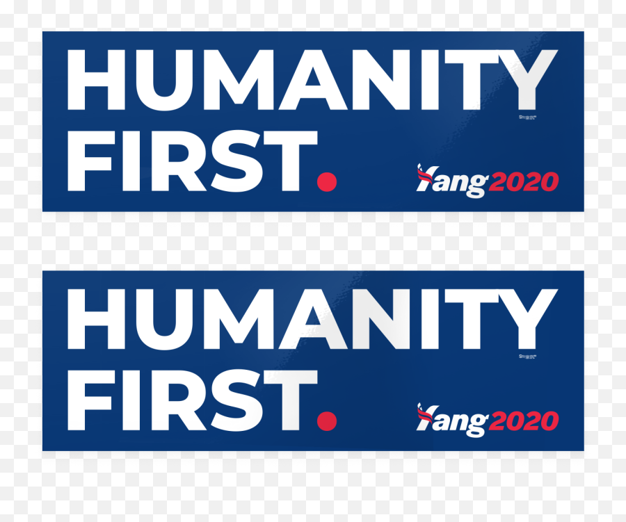 Humanity First Bumper Stickers - Language Emoji,Stickers Png