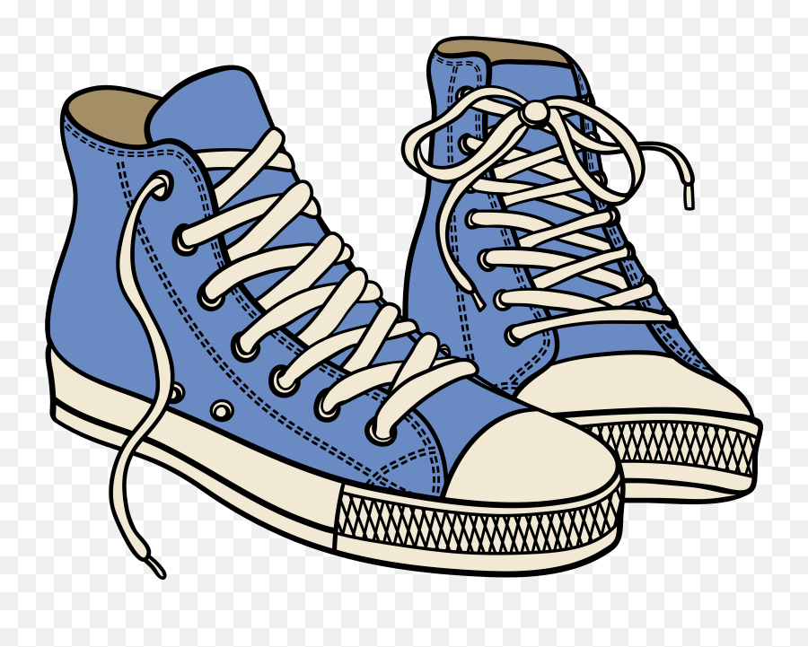 Of Shoes Png Files Clipart - Converse Shoes Clipart Png Emoji,Shoes Clipart