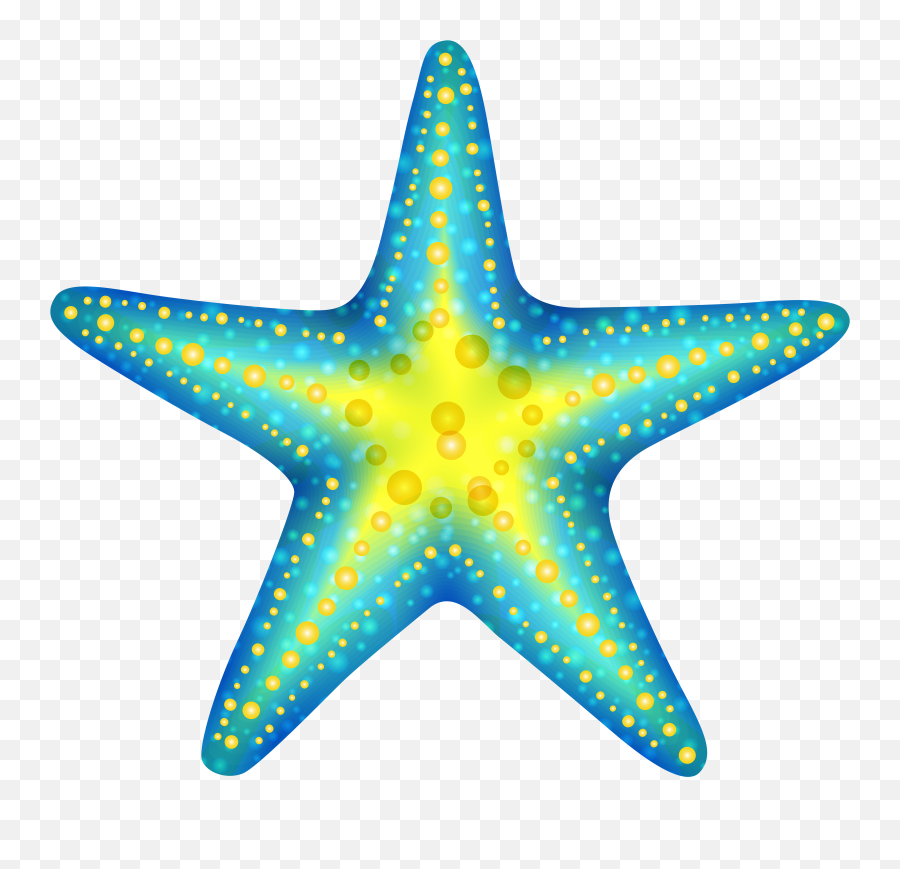 Free Starfish Clipart Transparent - Starfish Clipart Png Emoji,Starfish Clipart
