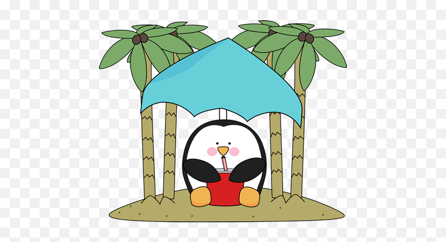 Penguin - Penguin On An Island Clipart Emoji,Clipart Penquin
