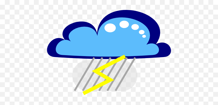 Drakoon Thunder Cloud 3 Clipart - Roaring Thunder Clipart Emoji,Thunder Clipart
