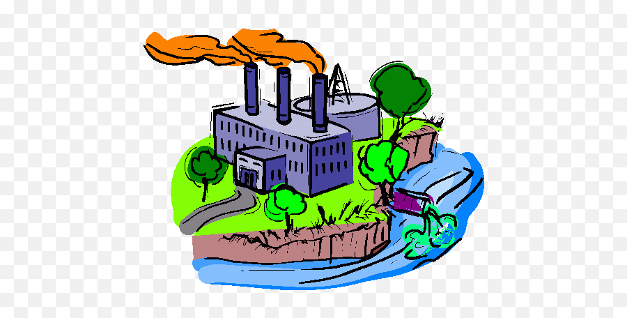 Earth - Air And Water Pollution Clipart Emoji,Pollution Clipart