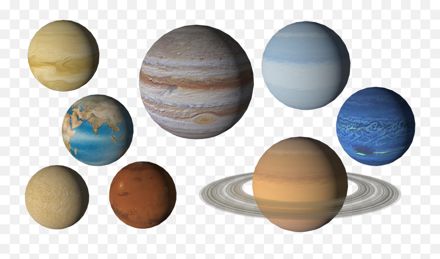 Outer Planets - All Planets Transparent Emoji,Planet Png