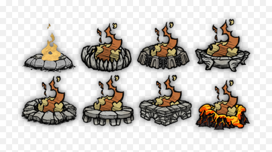 New Firepit Skin For Hot Lava Owners - Don T Starve Fire Pit Emoji,Fire Pit Png