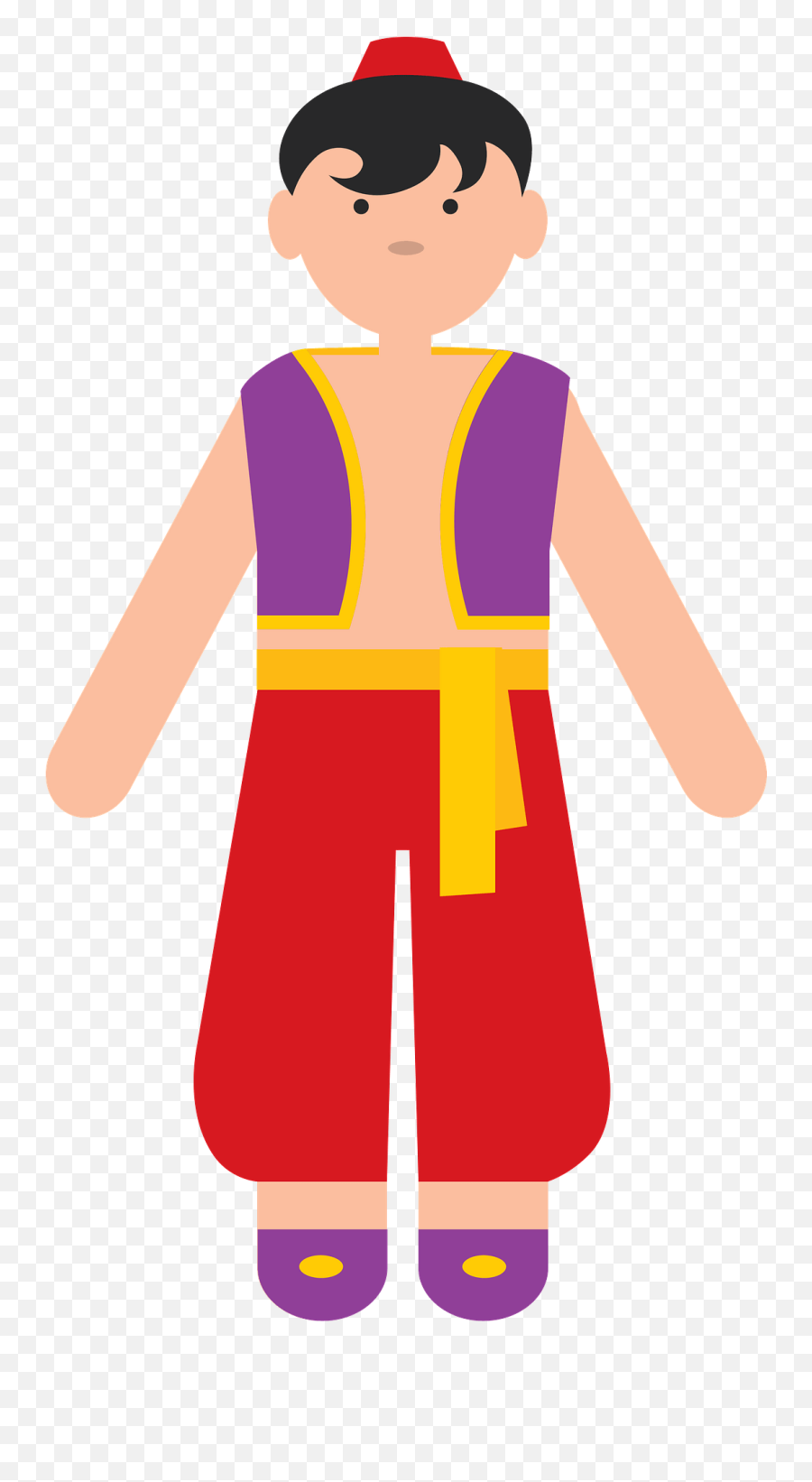 Aladdin Clipart - Fictional Character Emoji,Aladdin Clipart