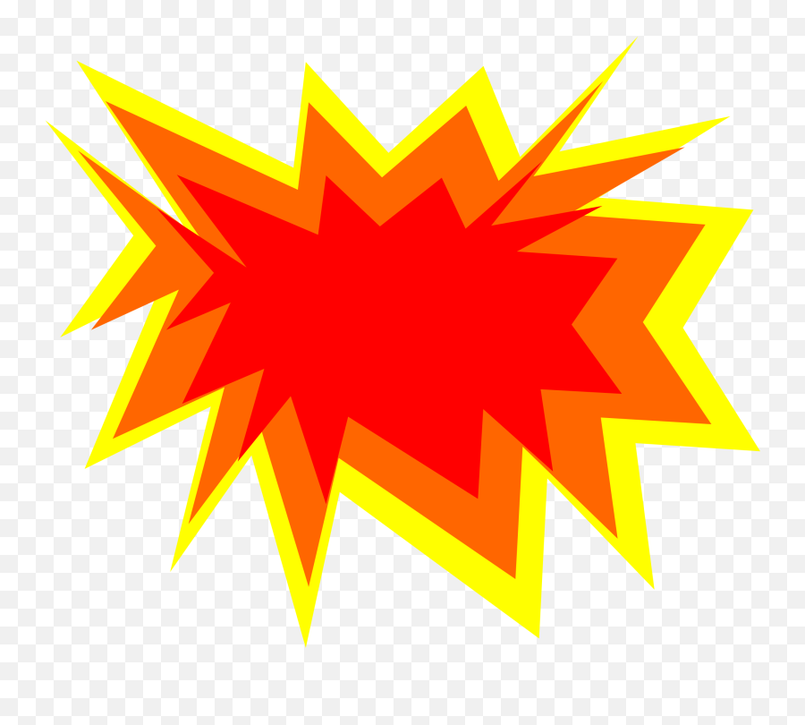 Orange Clipart Explosion Orange - Explosion Image Animated Emoji,Explosion Transparent
