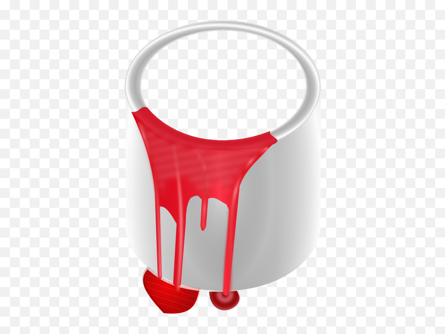 Red Paint Can Clipart - Red Paint Can Clip Art Emoji,Paint Can Clipart