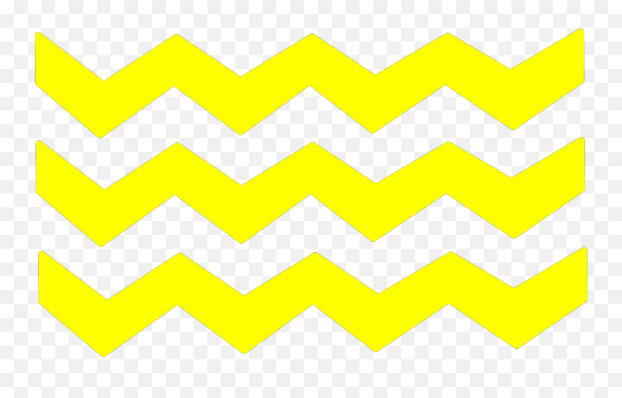 Download Black And Yellow Zig Zag Png - Clipart Black And Yellow Chevron Emoji,Zig Zag Png