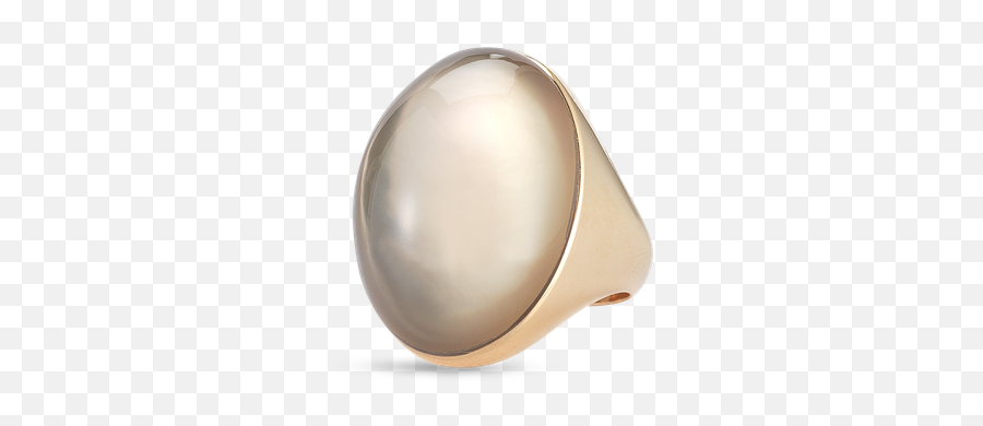 Roberto Coin Ring With Quartz And Mother Of Pearl - Grunou0027s Emoji,Pearl Transparent Background