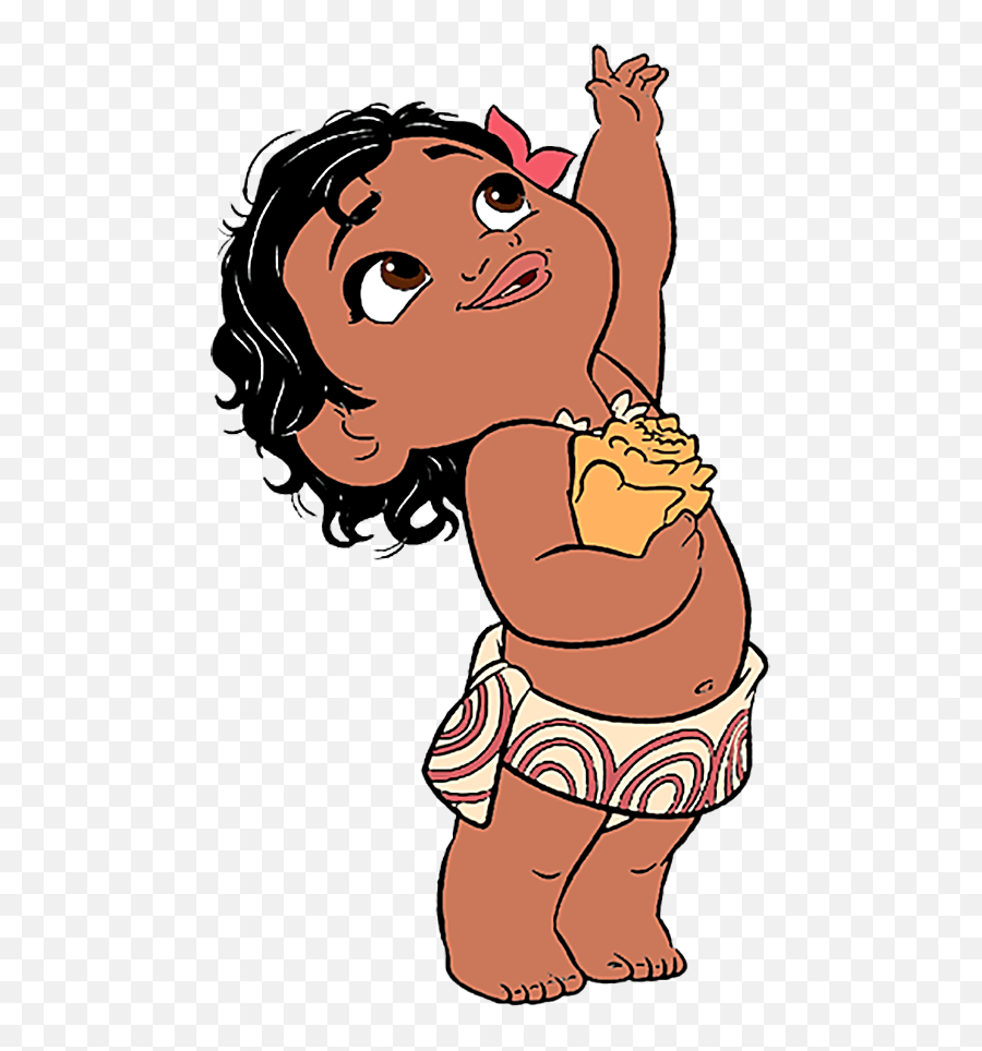 Download Jpg Clip Art Disney Galore Toddler - Coloring Pages Baby Moana Clip Art Emoji,Moana Png