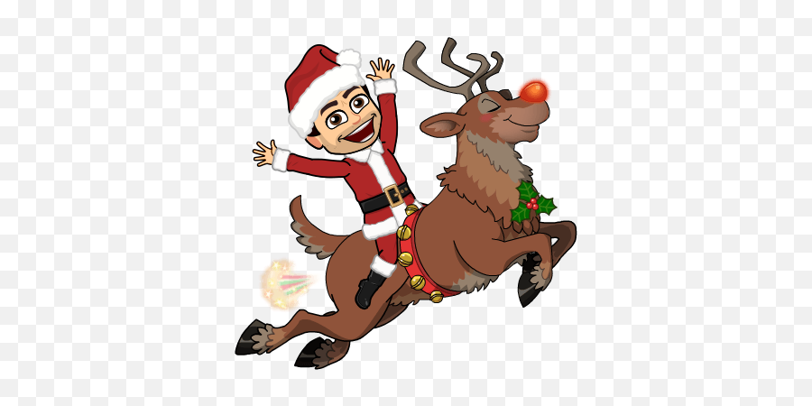 National Rail On Twitter Santau0027s Reindeer Are Far Too Emoji,Deer Tracks Clipart