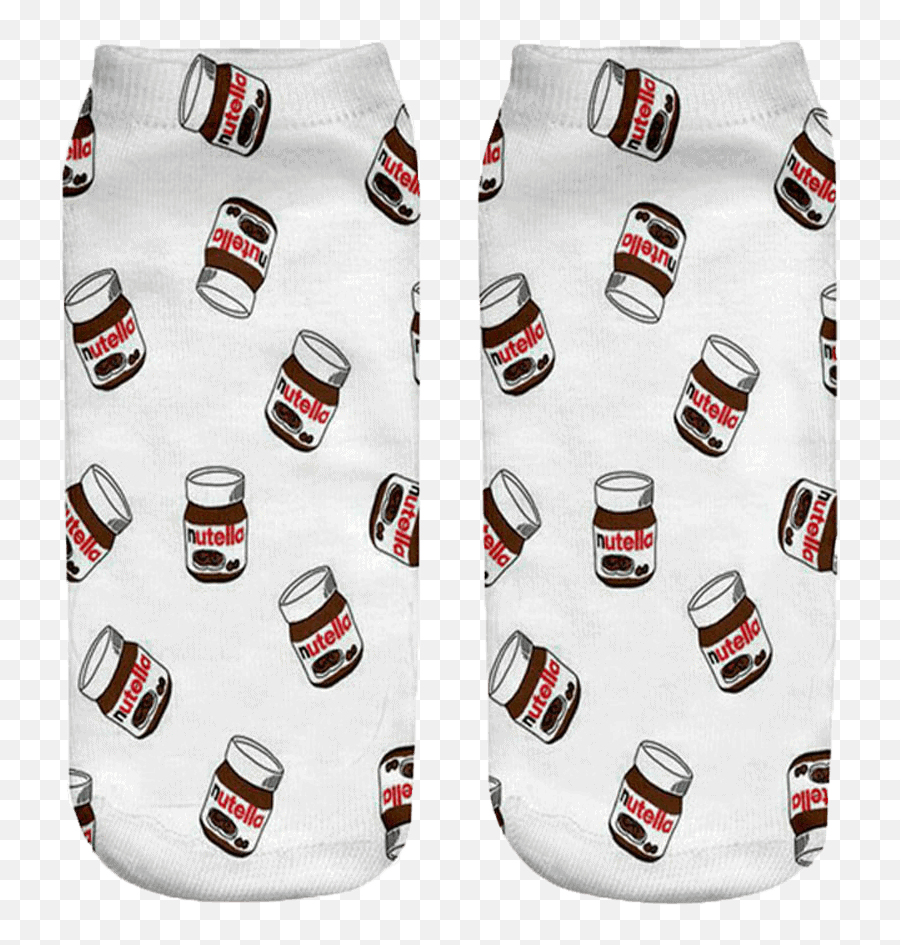 Nutella Socks Collection For Nutella Lovers Socksies Emoji,Nutella Png