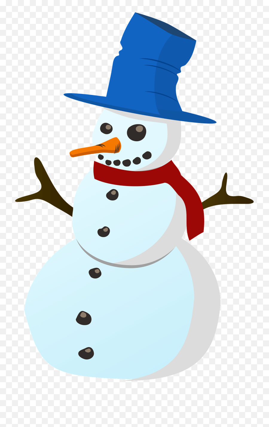 Snowman Free To Use Cliparts - Clipartix Winter Snowman Cartoon Emoji,Snowman Clipart Black And White