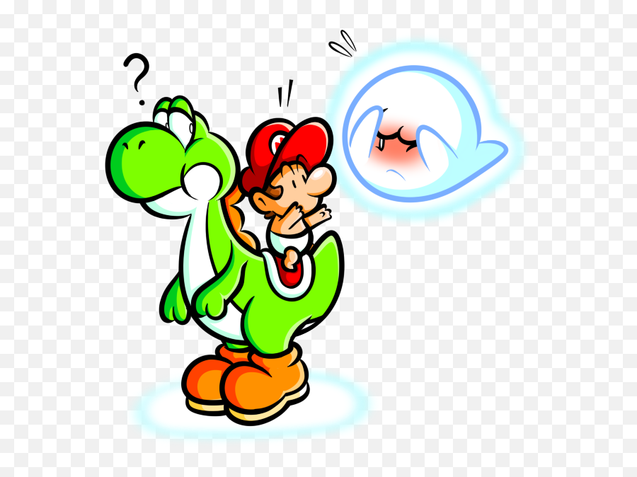 Super Mario Boo Cute Clipart - Full Size Clipart 3553262 Emoji,Mario Boo Png