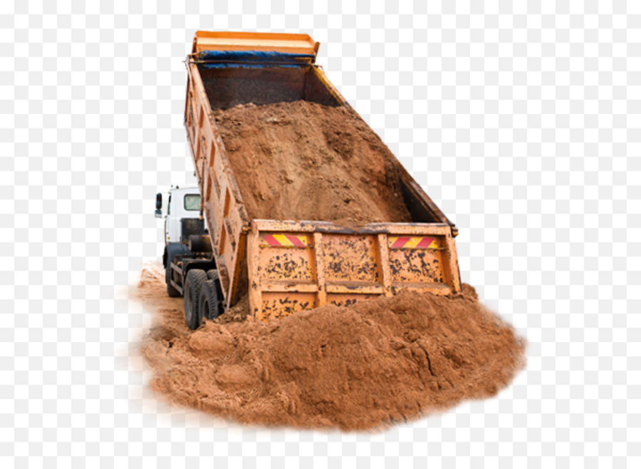 Truck With Sand Png Png Image With No - Truck With Sand Png Emoji,Sand Png