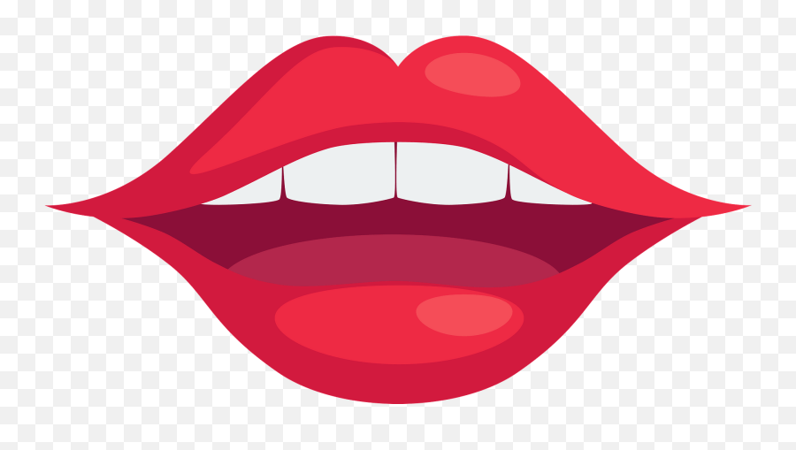 Lips Clipart - Lips Clipart Emoji,Lips Clipart
