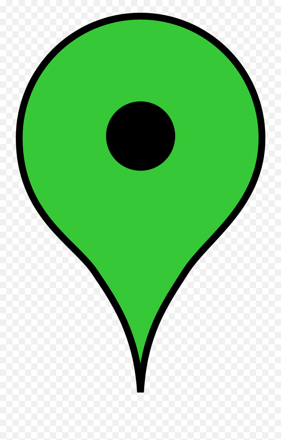 Clipart Of The Map Marker Free Image - Green Map Marker Emoji,Marker Clipart