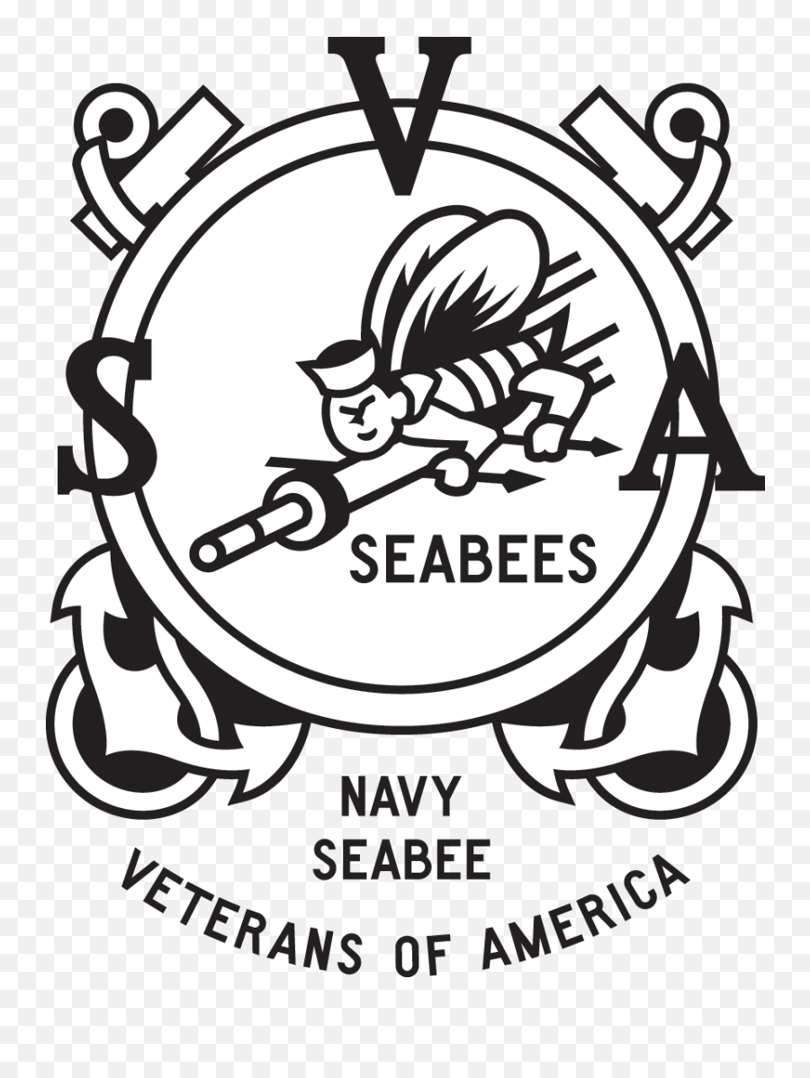 Military - Language Emoji,Seabees Logo