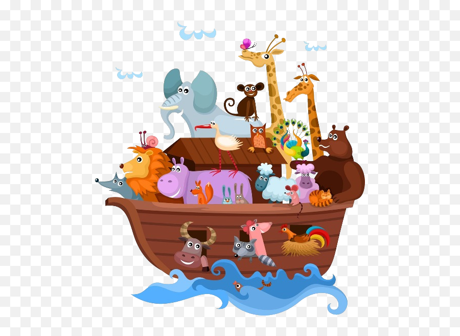 Noahs - Arca De Noe Emoji,Noahs Ark Clipart