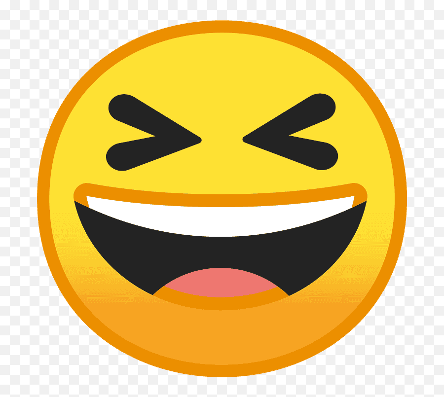 Grinning Squinting Face Emoji Clipart Free Download - Grinning Squinting Face Png,Emoji Clipart