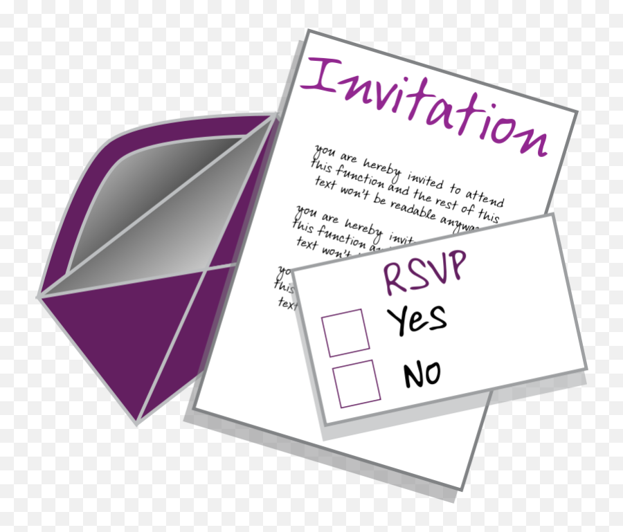 Invitation - Invitation Card Clipart Emoji,You're Invited Clipart