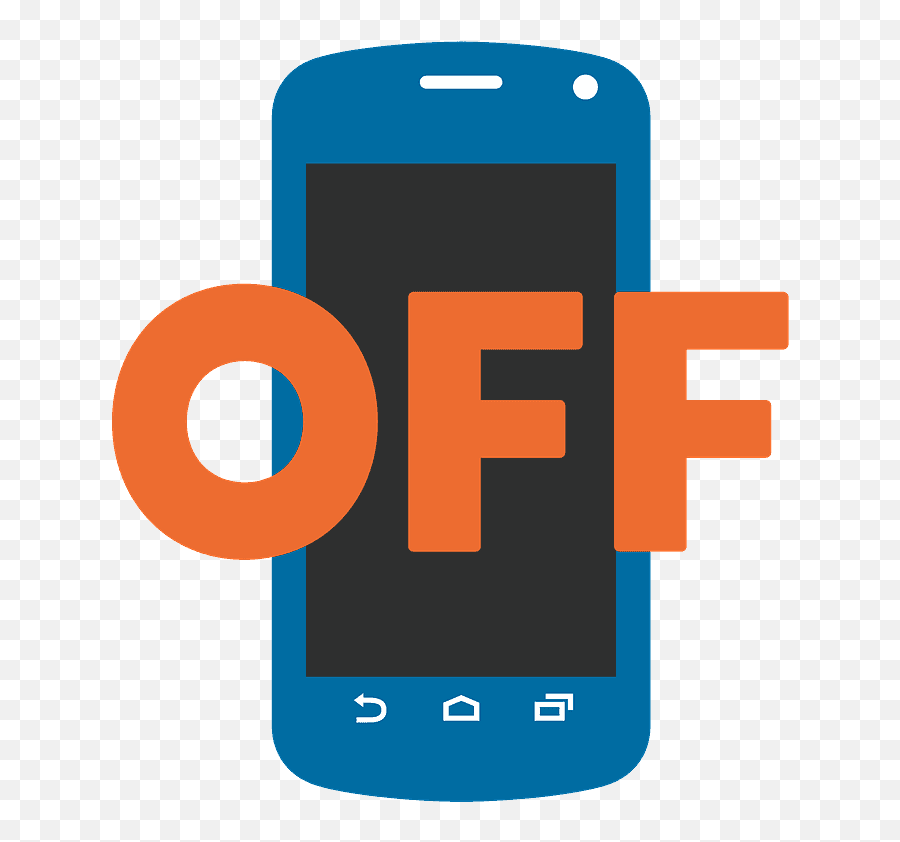 Mobile Phone Off Emoji Clipart Free Download Transparent - Phone Off Clipart Png,Celular Png