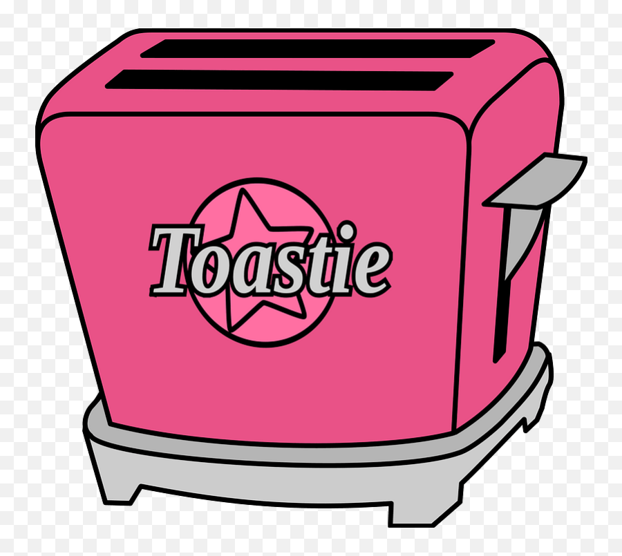 Pink Pop Up Toaster Clipart - Toaster Emoji,Pop Clipart