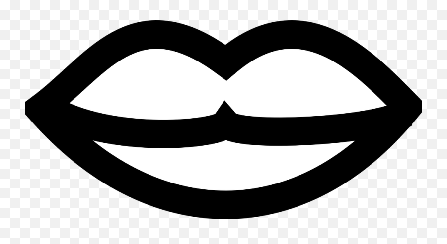 Lips Kiss Kissing - Free Vector Graphic On Pixabay Simple Mouth Png Emoji,Kiss Lips Png