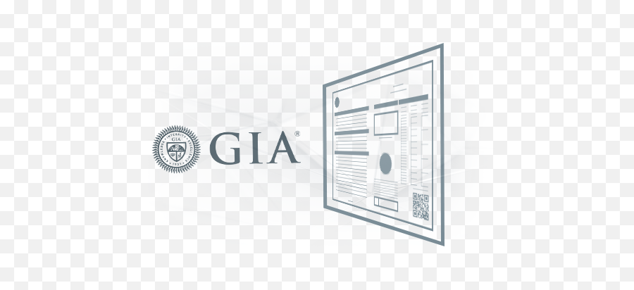 Diamond Certification - Horizontal Emoji,Gia Logo