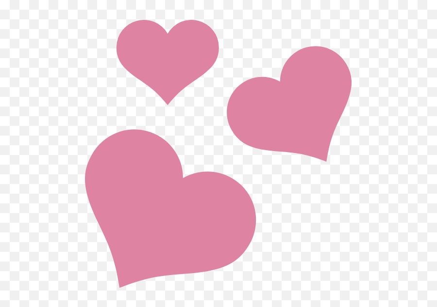 Floating Hearts Graphic - Heart Clip Art Free Graphics Floating Hearts Emoji,Cute Taco Clipart