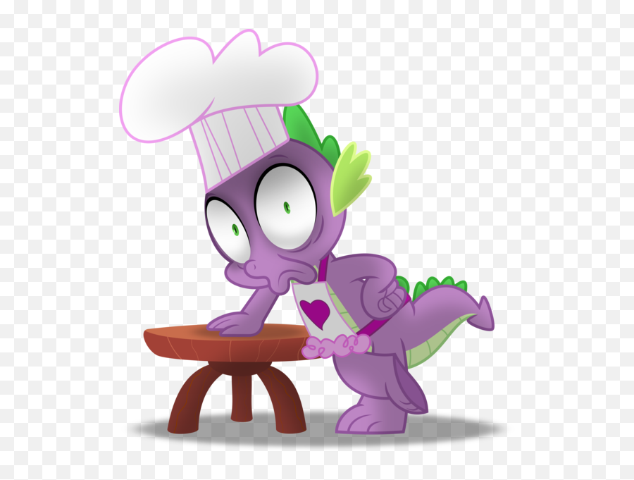 183697 - Absurd Resolution Apron Artistpsyxofthoros Chef My Little Pony Spike Creepy Emoji,Chef Hat Transparent Background