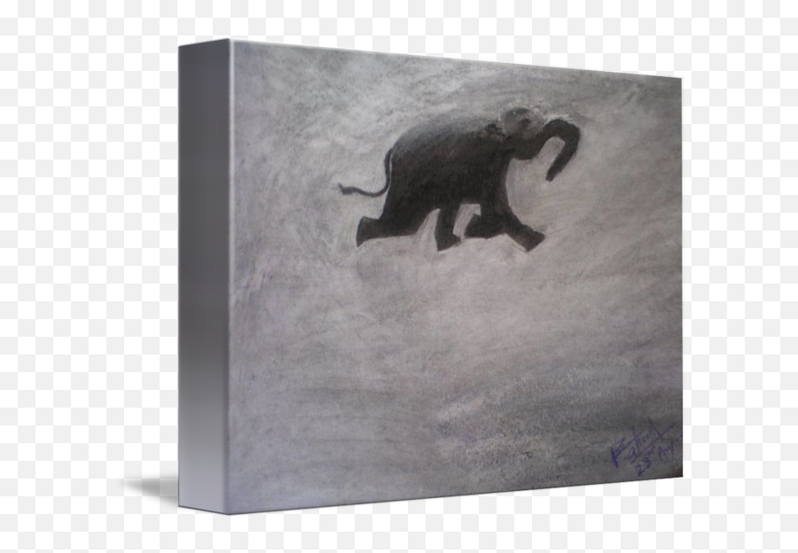 Swimming Elephant By Rahul Kapoor Emoji,Elephant Transparent