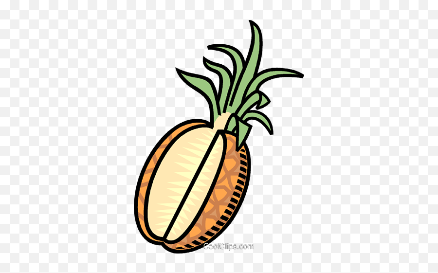 Pineapple Royalty Free Vector Clip Art Illustration Emoji,Pineapple Clipart Png