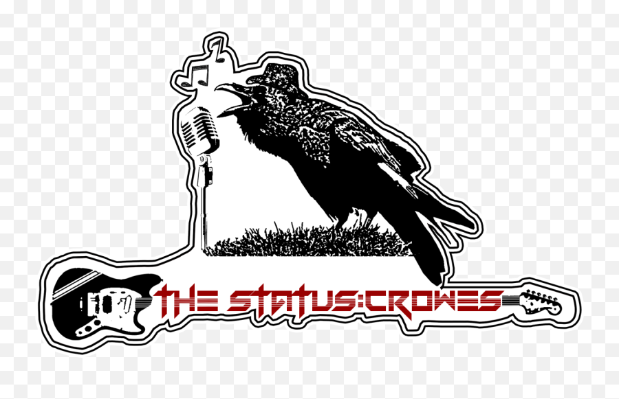 Playful Personable Logo Design For The Status Crowes By Emoji,Black Crowes Logo
