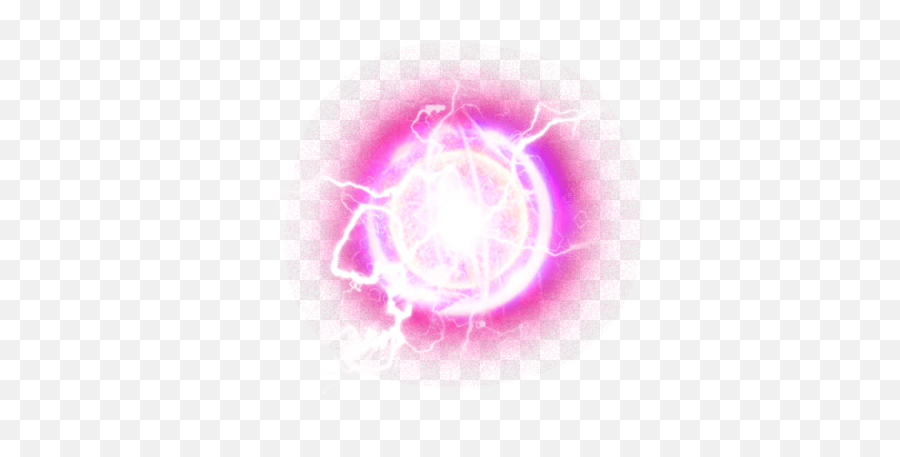 Pink Ball Lightning Effect Effects Sticker By Amanda Emoji,Lightning Effect Transparent