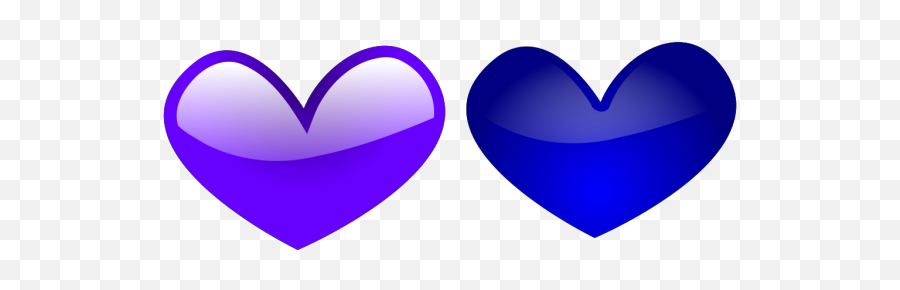 Blue Hearts Png Svg Clip Art For Web - Download Clip Art Emoji,Emoji Hearts Png