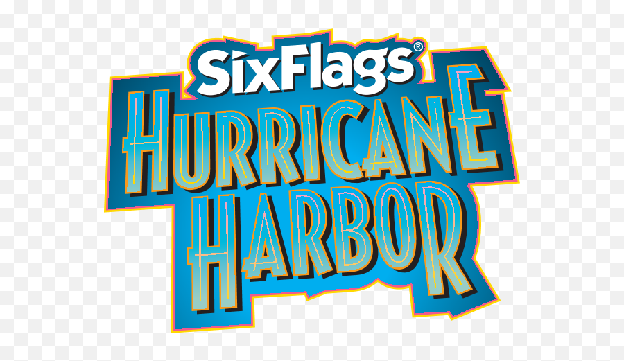 Six Flags Hurricane Harbor Logo - Logo Six Flags Hurracaine Harbor Vector Emoji,Six Flags Logo