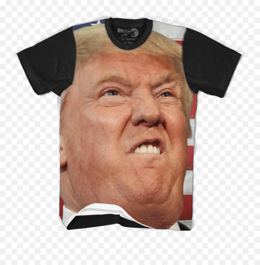 Download Donald Trumps Face V2 Donald - Short Sleeve Emoji,Trump Face Png