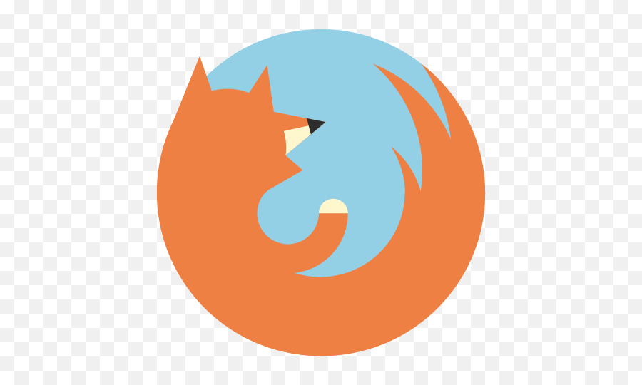 Firefox Png Logo - Flat Firefox Icon Png Emoji,Firefox Logo