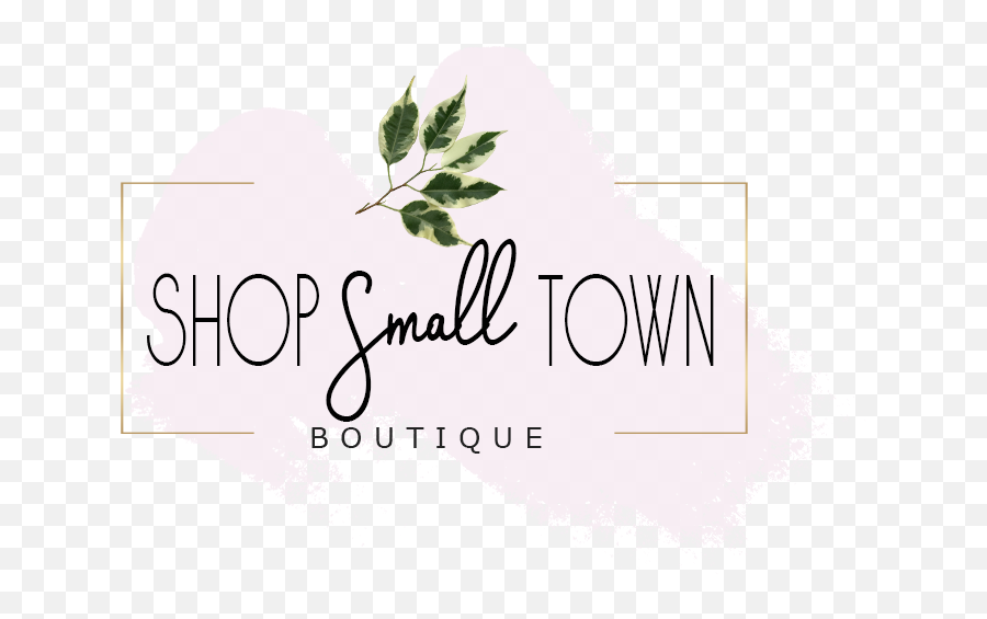 Shop Small Town Emoji,Shop Small Logo