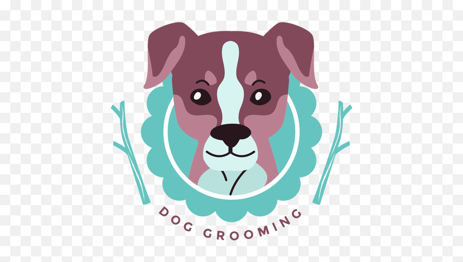 Dog Grooming Logo - Pet Groom Logo Png Emoji,Dog Logo