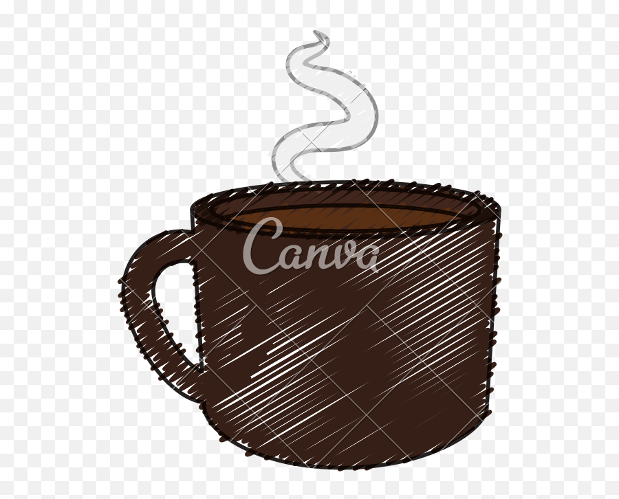 Coffee Cup Drawing - Drawing Coffee Steam Png Download Canva Emoji,Coffee Steam Png