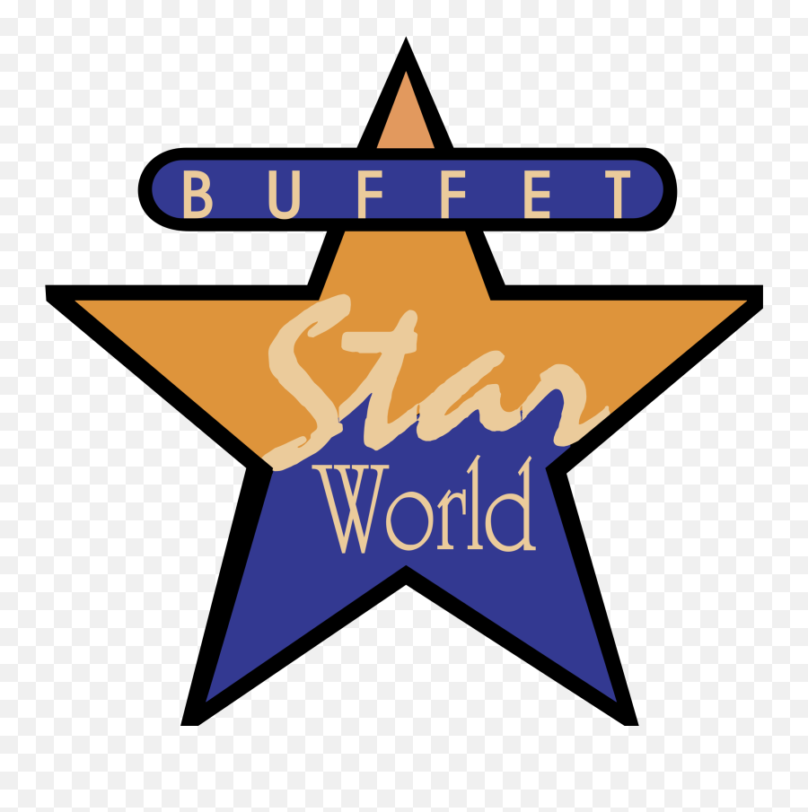 Buffet Star Logo Png Transparent Svg - Language Emoji,Restaurant Logo With A Star