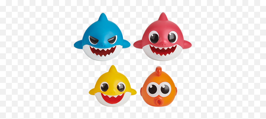 Pinkfong Baby Shark Toys By Wowwee - Pinkfong Baby Shark Bath Squirt Toy Emoji,Baby Shark Png